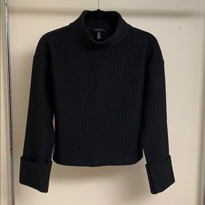 Mock turtleneck top